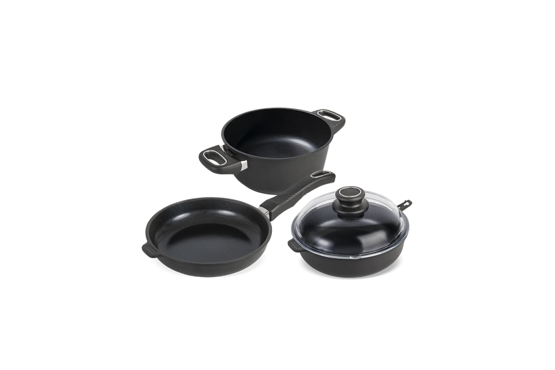 Kit Gourmand poele sauteuse cocotte haut de gamme de cuisine induction gastrolux