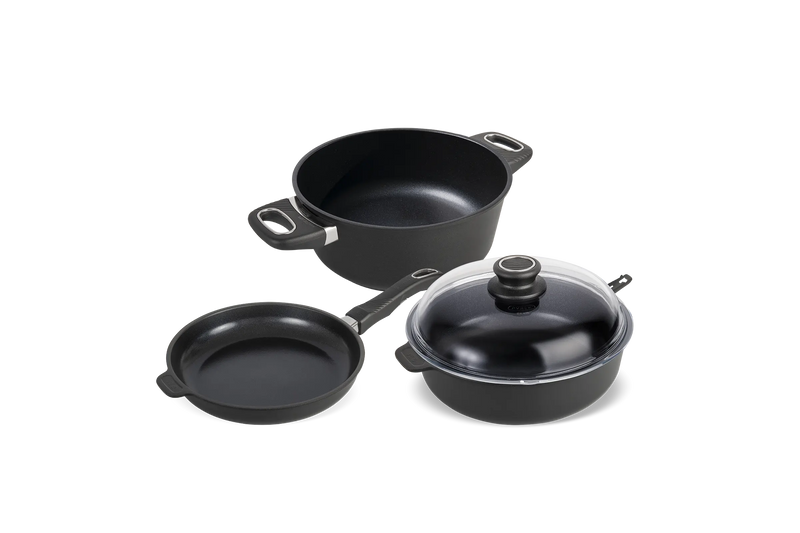 Kit Gourmand poele sauteuse cocotte haut de gamme de cuisine induction gastrolux