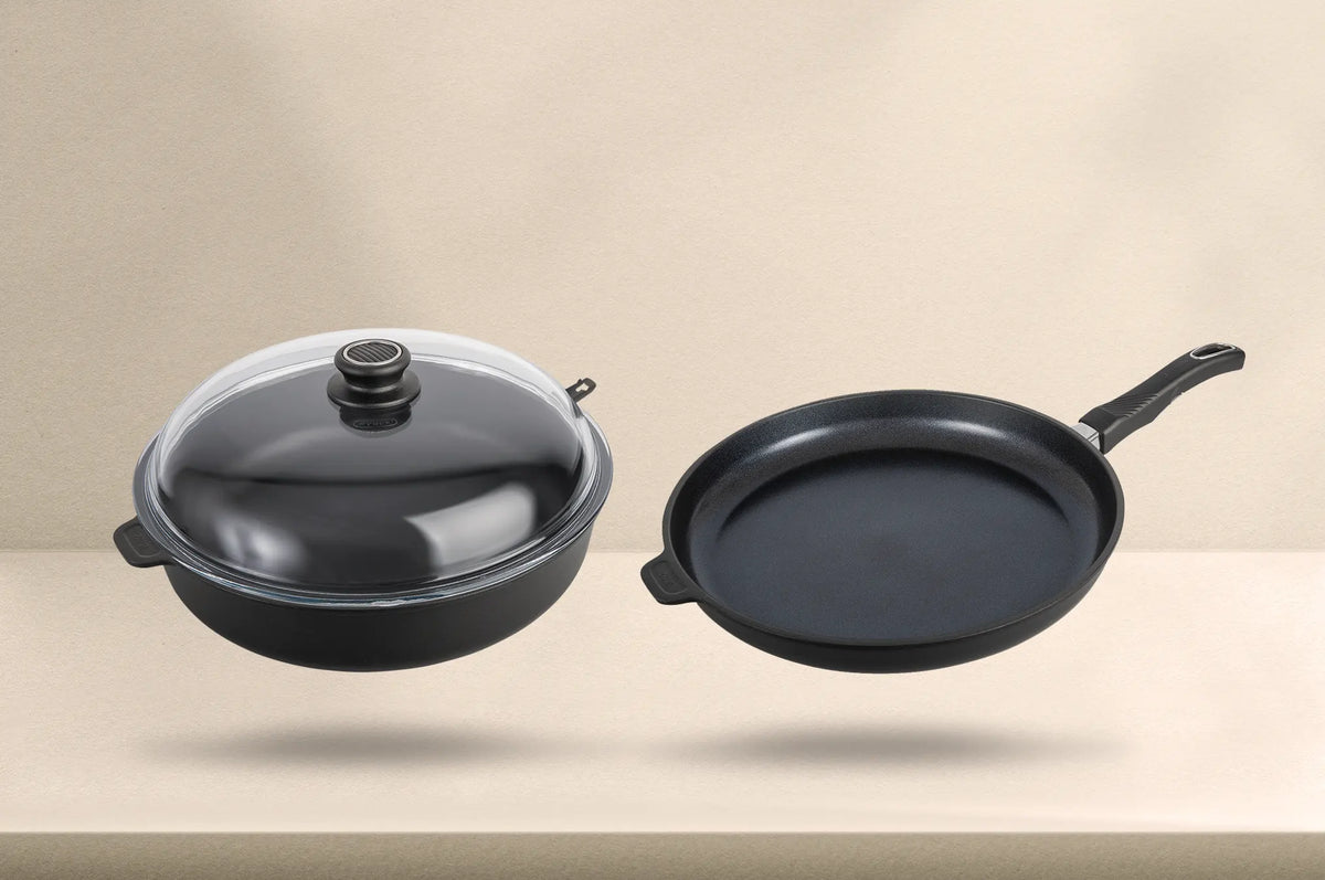 Batterie de cuisine haut de gamme induction Poele Sauteuse Kit Decouverte gistrolux.comance