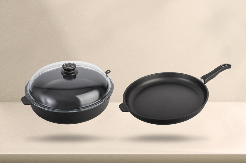 Batterie de cuisine haut de gamme induction Poele Sauteuse Kit Decouverte gistrolux.comance