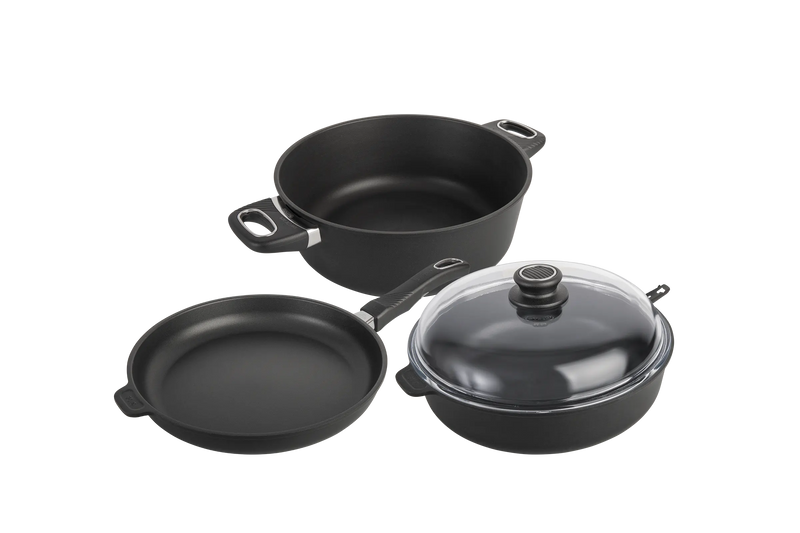 Kit Gourmand poele sauteuse cocotte haut de gamme de cuisine induction gastrolux